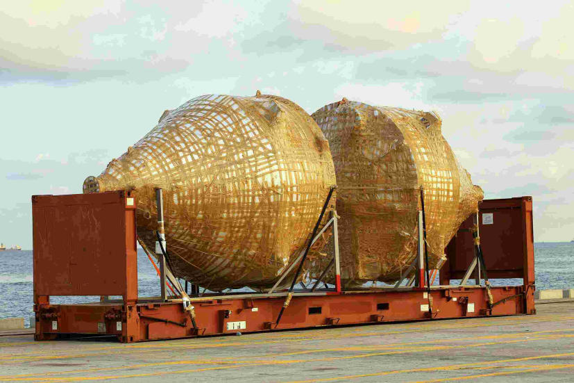 Flat Rack Container Loaded for Shipping in Queensland
